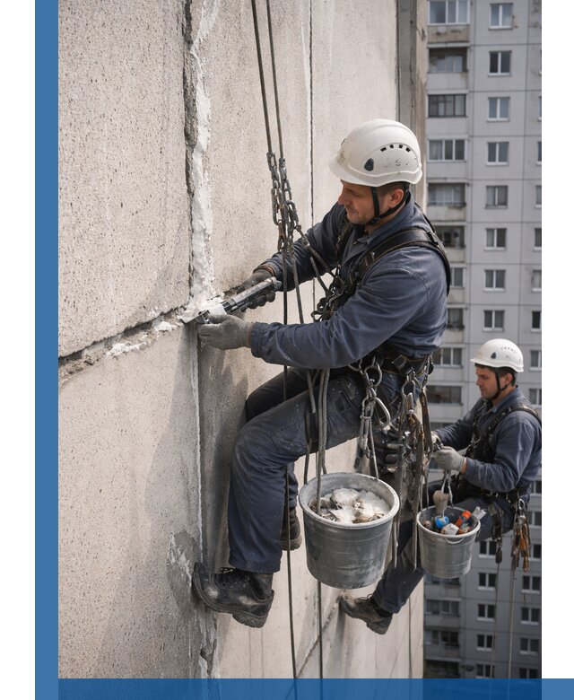 Утепление межпанельных швов в Прокопьевске профессионально и надежно