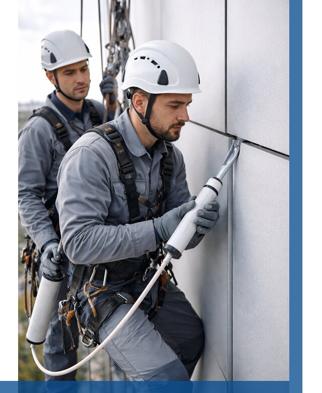 Герметизация швов вилатермом в Прокопьевске от 620 р. | ВЫСОТНИК-Прк