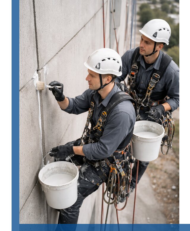 Противогрибковая обработка швов в Прокопьевске для фасадов и кровель