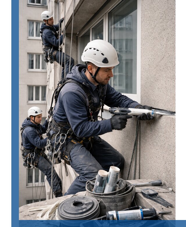 Герметизация швов лоджии в Прокопьевске профессионально и надежно