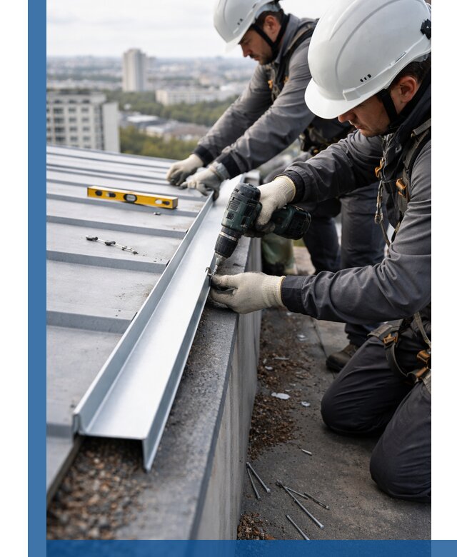 Монтаж капельника на кровле в Прокопьевске с гарантией качества