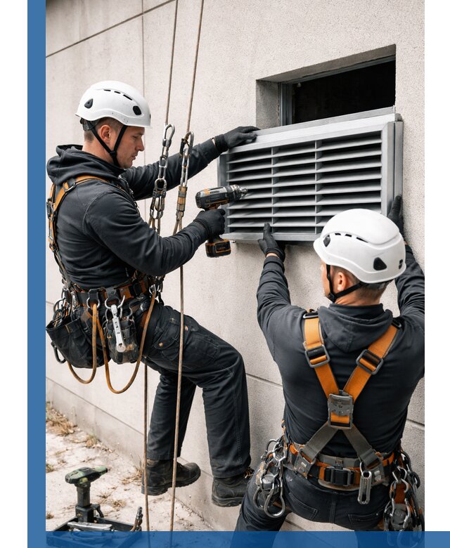 Монтаж вентиляционных решеток в Прокопьевске профессиональный сервис