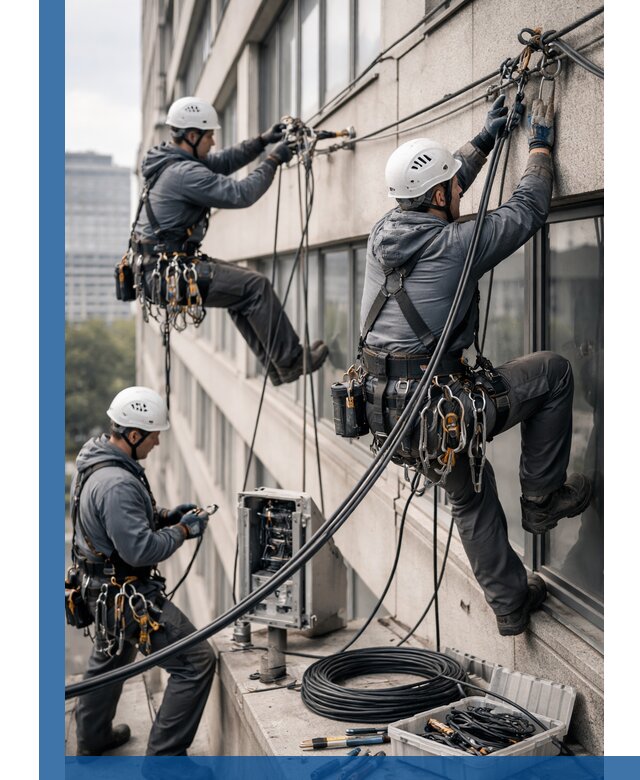 Прокладка оптоволоконного кабеля в Прокопьевске под ключ с тестированием