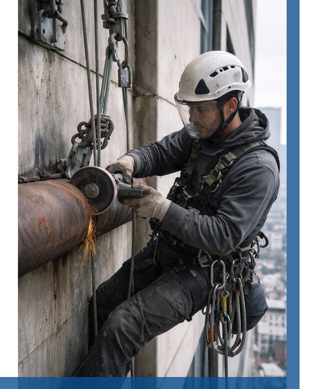 Резка металла на высоте в Прокопьевске по цене от 4652 р. | ВЫСОТНИК-Прк