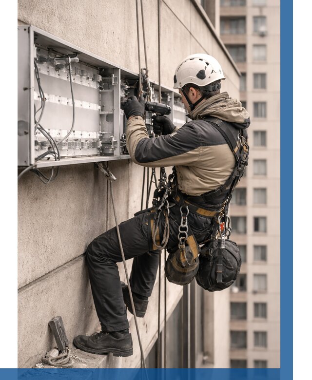 Ремонт вывески на высоте в Прокопьевске от 4652 р. | ВЫСОТНИК-Прк