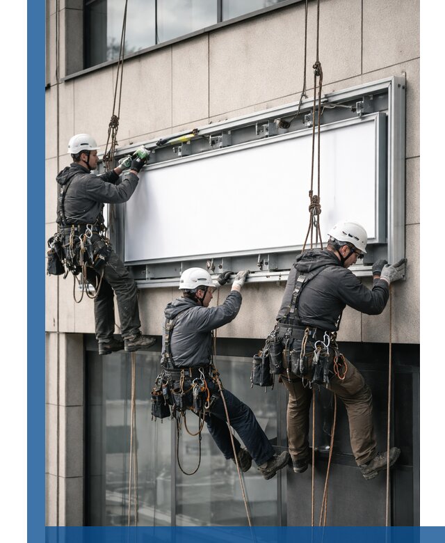 Профессиональный монтаж светового короба под ключ в Прокопьевске