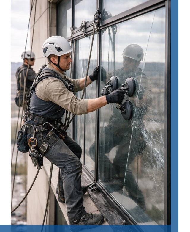 Замена стекла в витраже в Прокопьевске под ключ от 8786 р. | ВЫСОТНИК-Прк