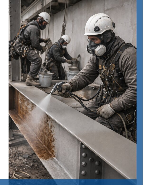 Антикоррозионная покраска металла в Прокопьевске от 724 р. | ВЫСОТНИК-Прк