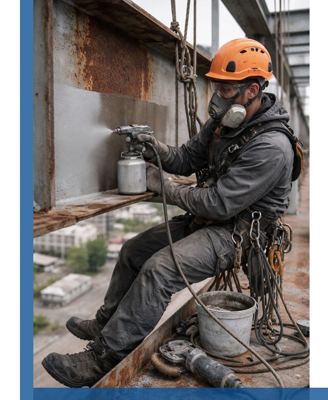 Антикоррозионная обработка металлоконструкций в Прокопьевске под ключ