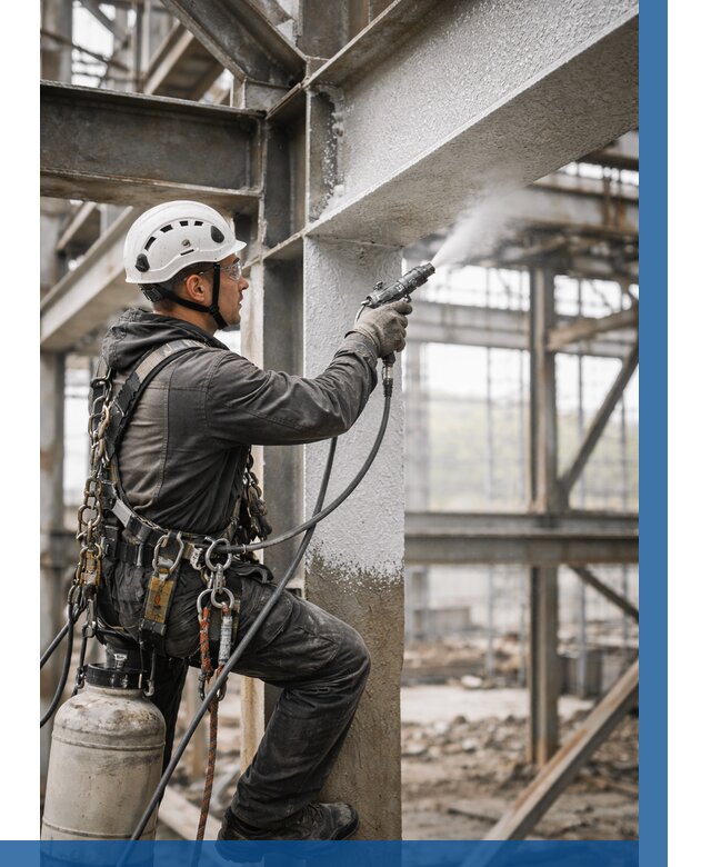 Огнезащита металлоконструкций от 775 р. | ВЫСОТНИК-Прк в Прокопьевске