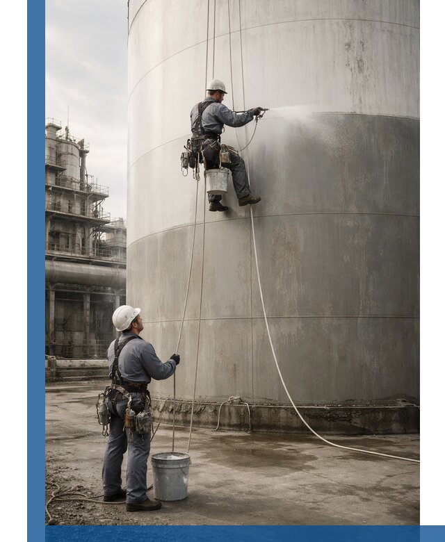 Покраска стальных резервуаров и емкостей в Прокопьевске профессионально