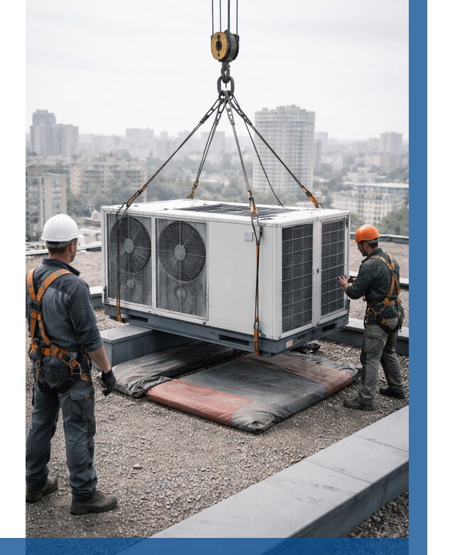 Подъем груза на крышу в Прокопьевске от 5169 р. | ВЫСОТНИК-Прк заказать