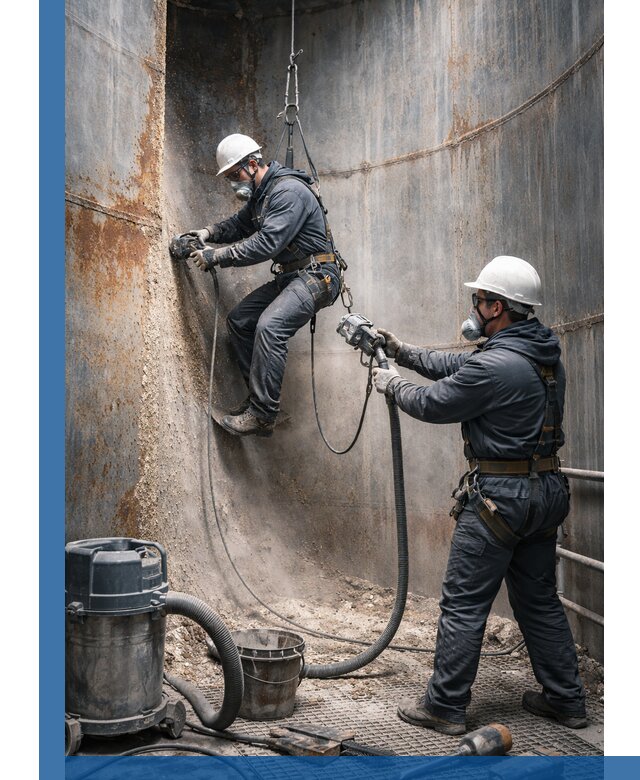 Зачистка силосов в Прокопьевске профессионально с выездом и гарантией