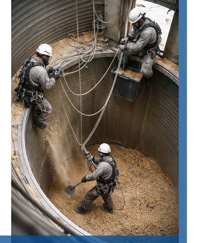 Чистка зерновых бункеров в Прокопьевске от 12404 р. | ВЫСОТНИК-Прк