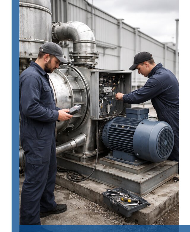 Техническое обслуживание промышленного оборудования в Прокопьевске