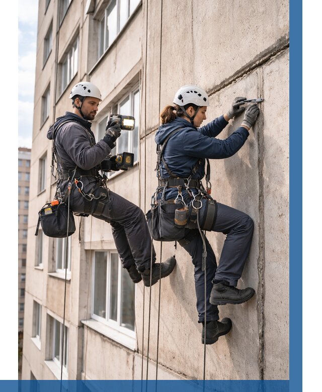 Обследование межпанельных швов в Прокопьевске от 1861 р. | ВЫСОТНИК-Прк