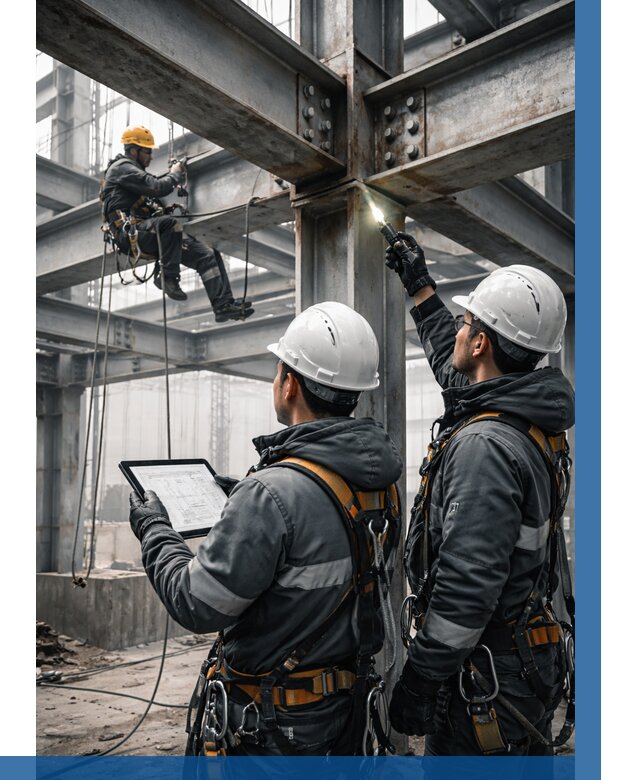 Обследование металлоконструкций в Прокопьевске от 5685 р. | ВЫСОТНИК-Прк